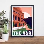 北欧 アート ポスター オシャレ 家 部屋 壁掛け カフェ トイレ イラスト The V&amp;A A3