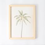 Kristen Boydstun Palm Tree Art Print - 12inch x 16inch フレーム付き(ナチュラル) ヤシの木 アート ポスター リビング Art Poster