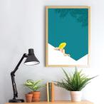 ポスター 30x40 サイズ アート プール リゾート Tropical Bathing Pool