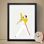 Freddie Mercury ¥Õ¥ì¥Ç¥£¥Þ¡¼¥¥å¥ê¡¼ A3 ¥¢¡¼¥È ¥Ý¥¹¥¿¡¼ ¥ê¥Ó¥ó¥° Ë̲¤