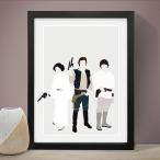 Star Wars Cast ¥¹¥¿¡¼¥¦¥©¡¼¥º A3 ¥¢¡¼¥È ¥Ý¥¹¥¿¡¼ ±Ç²è movie ¥ê¥Ó¥ó¥° Art Poster
