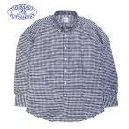送料無料 BAGGY【バギー】GINGHAM 2 OX B.D L/S 長袖 オックスギンガムチェック 大きいサイズ 対応 メンズ(男性用)【smtb-m】