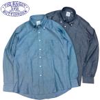 送料無料 BAGGY【バギー】2 SN CHAMBRAY B.D L/S 長袖 B.D シャンブレーシャツ ボタンダウンシャツ 長袖シャツ メンズ(男性用)【smtb-m】