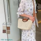 ショッピングストローバッグ ストローバッグ レディース ショルダーバッグ 麦わら 斜めがけ 手提げ ハンドバッグ