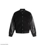 ショッピングスタジャン スタジャンメンズおしゃれブランド無地柄黒スタジアムジャンパージャケットライトアウタートップス大きいサイズ春秋冬17amj10540代50代