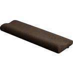 ottostyle.jp 100cm高反発ロングピロー ブラウン 【約幅100cm×奥行30cm×高さ8/4/5cm】 パイル調