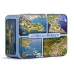  печенье жестяная банка bruta-nyu. море ( большой ) из нержавеющей стали ~bruta-nyu производства 