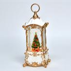 ハルモニア リキッドLED オルゴール ホワイトランタンツリー 高さ28cm / Harmonier クリスマス 電池 USB 装飾 デコレーション おしゃれ オブジェ 置物 白