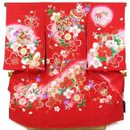  девочка .. три . кимоно ume12 красный 