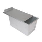 すぐ使える 空焼き済み 食パン型 スタイリッシュ 1斤 190(180)x100(90)x高105mm [MJ0812]