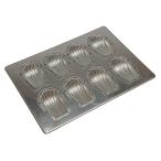 シリコン加工 深 貝マドレーヌ型 8�