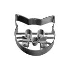 バークマン クッキー型 猫 の 顔 模様入り 5.5cm * 12 | BIRKMANN