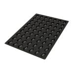 【お取り寄せ 約15日】 シリコマート シリコンフレックス SQ 056 スモール オーバル 型 63個付 シリコン型 | 空焼き 不要