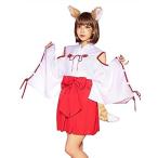狐×巫女 フォックス きつね 動物 アニマル 和装 神主 和服 神社 集団仮装 おそろい