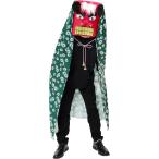 ショッピング年賀状 獅子舞マント かぶり物  獅子 縁起物 年賀状 写真 お正月 撮影