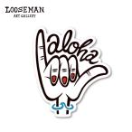  Roo z man стикер [aloha][looseman LOOSEMAN стикер водонепроницаемый серфинг Гаваи Surf наклейка запад набережная машина чемодан custom ]