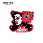  Roo z man стикер [aloha (girl)][looseman LOOSEMAN стикер водонепроницаемый серфинг Гаваи Surf наклейка запад набережная машина чемодан custom ]
