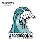  Roo z man стикер [ALOOOOHA][looseman LOOSEMAN стикер водонепроницаемый серфинг Гаваи Surf наклейка запад набережная машина чемодан custom ]