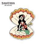  Roo z man стикер [ALOHA SHELL][looseman LOOSEMAN стикер водонепроницаемый серфинг Гаваи Surf наклейка запад набережная машина чемодан custom ]