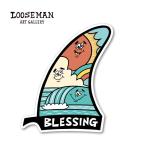 Roo z man стикер [BLESSING][looseman LOOSEMAN стикер водонепроницаемый серфинг Гаваи Surf наклейка запад набережная машина чемодан custom ]