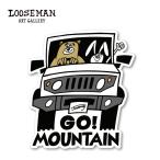  Roo z man стикер [GO! MOUNTAIN белый ][looseman LOOSEMAN стикер водонепроницаемый серфинг Гаваи Surf наклейка запад набережная машина чемодан custom ]