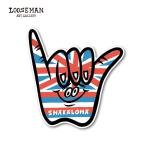  Roo z man стикер [SHAKALOHA][looseman LOOSEMAN стикер водонепроницаемый серфинг Гаваи Surf наклейка запад набережная машина чемодан custom ]