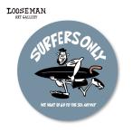  Roo z man стикер [SURFERS ONLY] темно-голубой [LOOSEMAN стикер водонепроницаемый серфинг Гаваи Surf наклейка запад набережная машина чемодан custom ]