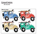  Roo z man стикер [JIMNY GIRL MINI 4 листов комплект ][looseman LOOSEMAN стикер водонепроницаемый серфинг Гаваи Surf наклейка запад набережная машина чемодан custom ]