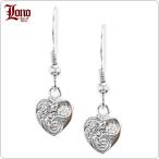 Yahoo! Yahoo!ショッピング(ヤフー ショッピング)LONO ロノ ハワイアンジュエリーピアス ハートフック ジルコニア入り EHW008F+CZ メンズ レディース