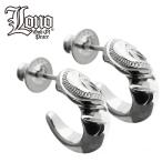 Yahoo! Yahoo!ショッピング(ヤフー ショッピング)ハワイアンジュエリー LONO ロノフープピアス メンズ レディース ハワイアン プレゼント 男性 シルバー シルバー925 ハワイアンアクセサリー 夫