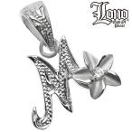 Yahoo! Yahoo!ショッピング(ヤフー ショッピング)ハワイアンジュエリー LONO ロノプルメリアイニシャルペンダント メンズ レディース ハワイアン プレゼント 男性 シルバー シルバー925 ハワイ