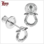 Yahoo! Yahoo!ショッピング(ヤフー ショッピング)ハワイアンジュエリーピアス レディース メンズ 小さめ シルバー925 LONO 誕生日プレゼント 女性 クオーツ 馬蹄 水晶 ロノ 波 スクロール 幸運