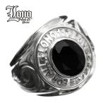 Yahoo! Yahoo!ショッピング(ヤフー ショッピング)LONO オニキス カレッジ リング 指輪 RS002+NX ロノ ハワイアンジュエリー ペアリング ピンキーリング シルバー シルバー925 ユニセックス