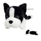 ショッピング筆箱 ボストンテリア　ワイルドアニマルペンケース　ぬいぐるみポーチ　　ペンポーチ　ペンケース　縦長ポーチ　ポーチ　筆箱