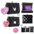 サンリオ　エナメルキルトプレート口金ミニ財布　クロミ　キティ　コンパクト財布　お財布　財布　レディース財布　三つ折り財布　お財布 コンパクト