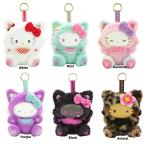 ショッピングキティ ハローキティ ファインフェイスキャット　サンリオ　 　マスコット　ぬいぐるみマスコット　バッグチャーム　マスコットキーフォルダー