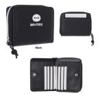 ベイマックス 合皮刺繍ラウンドファスナー　財布 　コンパクト財布　お財布　二つ折り財布