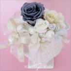 プリザーブドフラワー誕生日ハートの...