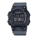 [カシオ] CASIO スタンダード デジタル メンズ 腕時計 バイブレーション機能搭載 W-736H-8BV 海外モデル ブラック×グレー [並行輸入品]