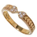 12.5号STAR JEWELRY/スタージュエリー ダイヤモンド 計0.07ct リング・指輪 K18ゴールド 2.9g レディース