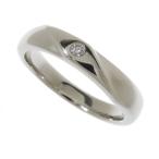 12号LANVIN/ランバン ダイヤモンド 0.03ct リング・指輪 Pt900プラチナ 5.5g レディース