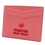 MIUMIU/ MiuMiu ma гонг s four ever 5MC002 футляр для карточек коза Pink Lady -s