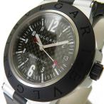 Yahoo! Yahoo!ショッピング(ヤフー ショッピング)BVLGARI/ブルガリ AL38TA 腕時計/アルミニウム/ラバーベルト 自動巻き/オートマ 黒カーボン文字盤 メンズ