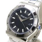 Salvatore Ferragamo/サルヴァトーレフェラガモ FH1 腕時計 ステンレススチール クオーツ ブラック文字盤 メンズ
