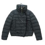 ショッピングモンクレー MONCLER VITIS C20934694510 57822 ムートン毛皮付 ダウンジャケット ブラック レディース