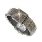 Yahoo! Yahoo!ショッピング(ヤフー ショッピング)15.5号BOTTEGAVENETA/ボッテガヴェネタ スタッズデザイン リング・指輪 シルバー925 12.4g 21 ユニセックス