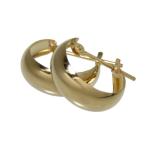 Yahoo! Yahoo!ショッピング(ヤフー ショッピング)未使用　月甲丸型　フープ ピアス K18ゴールド 1.1g レディース