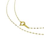 Yahoo! Yahoo!ショッピング(ヤフー ショッピング)チェーンのみ ネックレス K24ゴールド 0.9g 45cm レディース