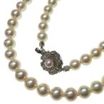 Yahoo! Yahoo!ショッピング(ヤフー ショッピング)アコヤパール6.8~7.2mm ネックレス シルバー 33.7g 46cm レディース