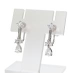 TASAKI/タサキ ネジ式 ダイヤモンド(推定F~G-VS2~SI1クラス) 計0.41×2ct イヤリング Pt900プラチナ 4.2g レディース